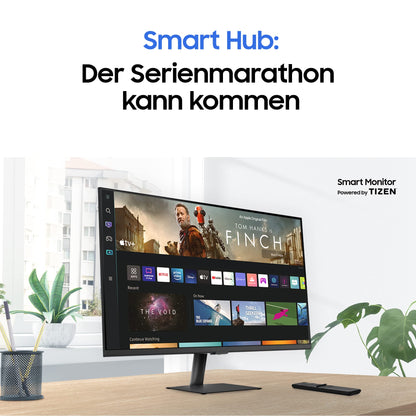 Samsung M5 Smart Monitor S27BM500EU - 27 Zoll, Schwarz
