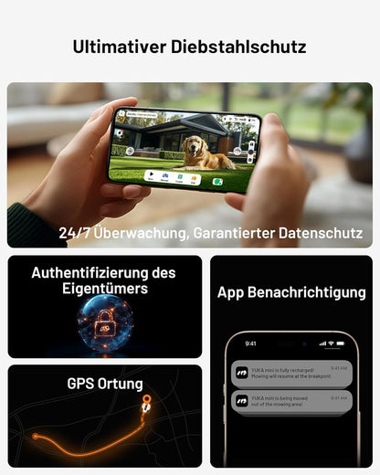 MAMMOTION YUKA Mini 700 Mähroboter - Ohne Begrenzungskabel