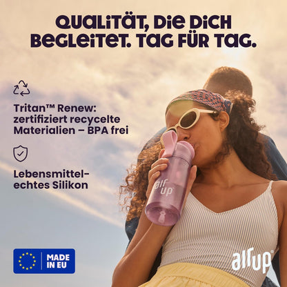 air up Twist Pro Starter Set Trinkflasche 600 ml Blueberry mit 5 Pods