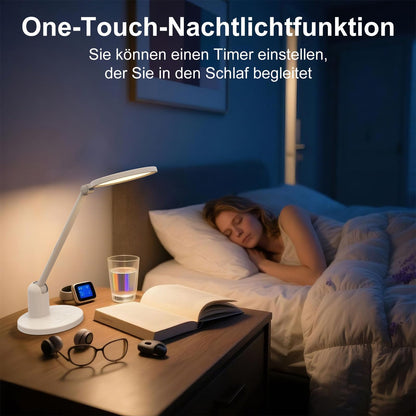 TechLite LED Dimmbar Schreibtischlampe – Ultra Hell