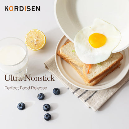 Kordisen Antihaft Keramikpfannen Set Induktion 3-teilig 20/24/28 cm