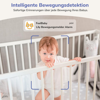 jeeber VB805Pro Babyphone mit Kamera 2K, 5 Zoll WLAN Nachtsicht