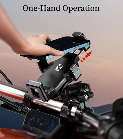 Kewig M25 Motorrad Handyhalterung mit Vibrationsdämpfer