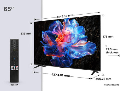 TCL 65V6C 4K HDR Direct LED Google Smart TV - 65 Zoll