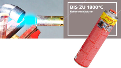 Rothenberger Industrial Multigas 300 Gaskartusche – 600ml 7/16" EU 24er Pack