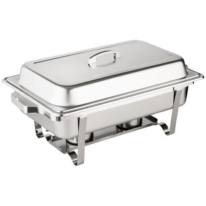 Morleos Chafing-Dish Speisewärmer - 3x 1/3 GN 65 mm Edelstahl