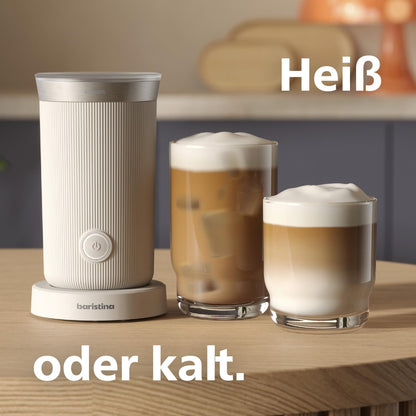 Philips Baristina Elektrischer Milchaufschäumer - Naturweiss BAR311/00