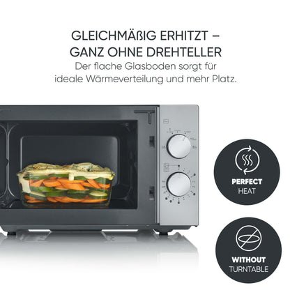 SEVERIN MW 9184 Solo Mikrowelle – Glasboden 20L Schwarz
