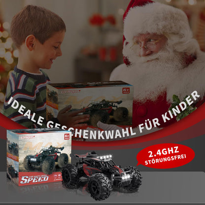 Carox RC Monstertruck 1:18, ferngesteuertes Auto, 25 km/h, 2.4 GHz