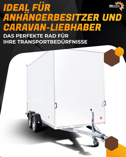 The Drive Komplettrad 145/80R13 M+S - 2x Anhänger 4x100