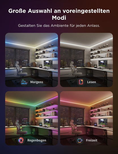 Govee COB Strip Light Pro Smart LED Streifen 5m RGBIC Warmweiss