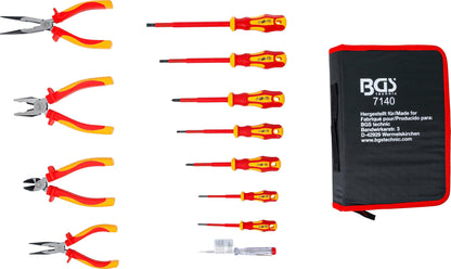 BGS VDE Zangen- und Schraubendreher-Satz – 12-teilig