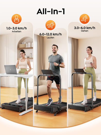 WalkingPad Klappbares Laufband Zuhause & Büro – 9% Manuelle Neigung