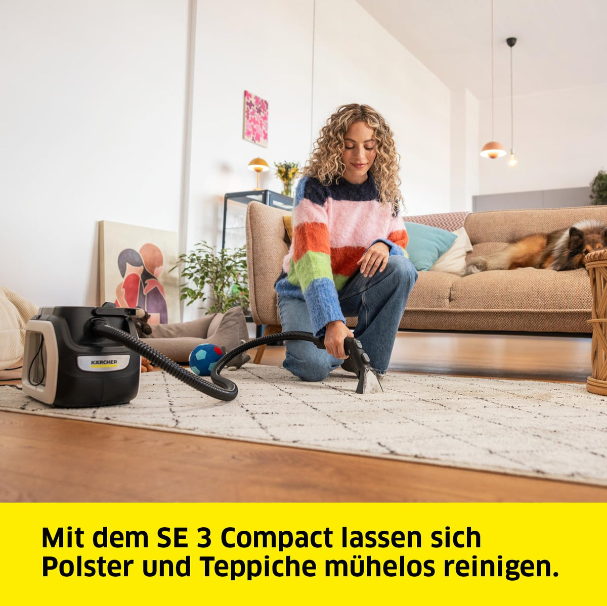 Kärcher Waschsauger SE 3 Compact für Polster und Teppiche, 1.7 l –