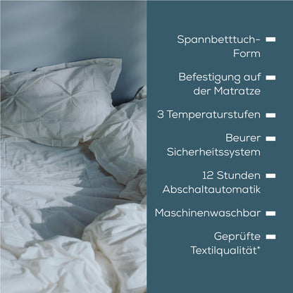 Beurer UB 74 Wärmeunterbett, 3 Temperaturstufen, 200 x 100 cm
