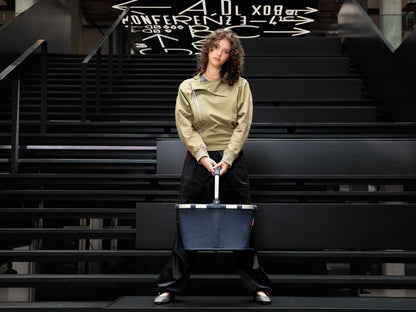 reisenthel carrybag twist navy – Einkaufskorb mit Innentasche