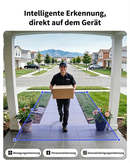 Aqara G400 Video-Türklingel mit Chime, 2K, PoE, HomeKit Secure Video