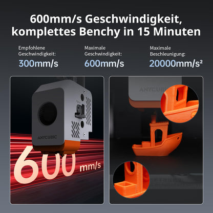 Anycubic Kobra S1 Combo 3D-Drucker – Mehrfarbig Hochgeschwindigkeit