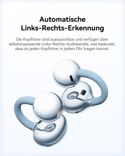 HUAWEI FreeClip 2 Open-Ear-Kopfhörer, kabellos, Bluetooth, Blau