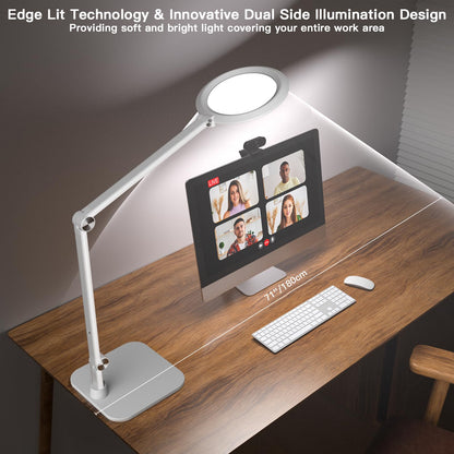 LED Schreibtischlampe Tageslicht 18W – Dimmbar, 4 Farbmodi