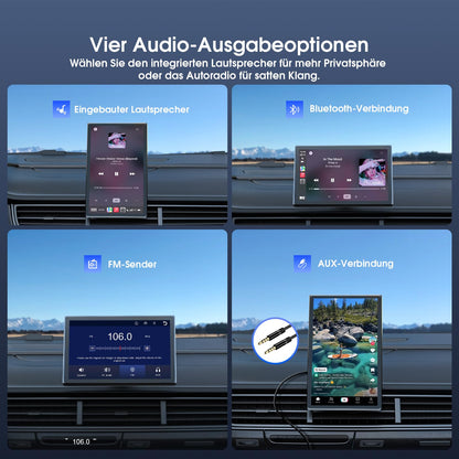 Avylet 7" Tragbares Wireless CarPlay Display - Magnet-Halterung