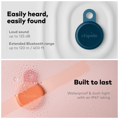 Chipolo LOOP Bluetooth Tracker – wiederaufladbarer Schlüsselfinder