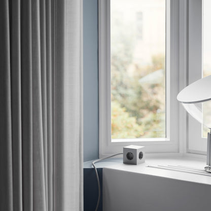 Avolt Square 1 Steckdosenwürfel USB-C/USB - Gotland Grey 1.8m