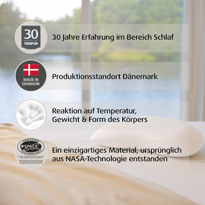TEMPUR Sonata Memory Foam Nackenstützkissen - Grösse M