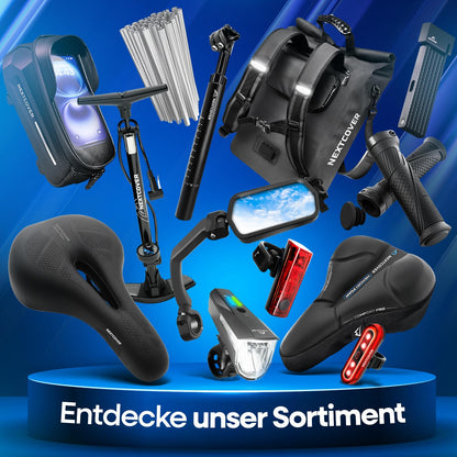Nextcover 3in1 Fahrradtasche für Gepäckträger, wasserdicht, 25 L