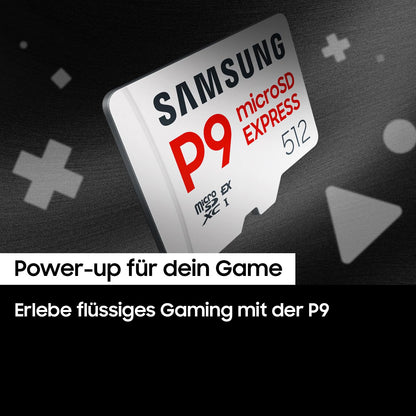 Samsung P9 Express microSD Express Speicherkarte 256 GB für Switch 2
