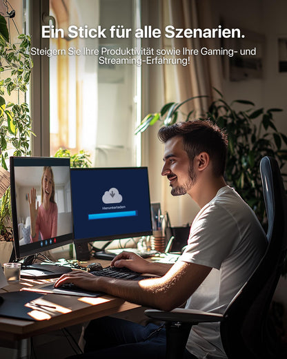 BrosTrend BE6500 WiFi 7 WLAN Stick Tri-Band für Windows PC