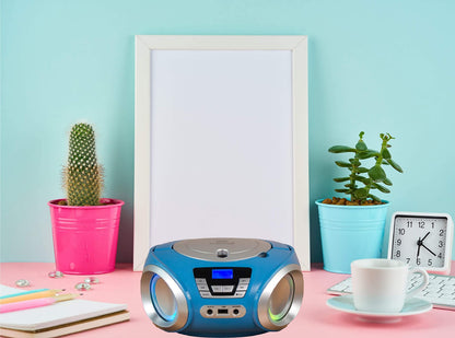 Cyberlux K1 Stereo-CD-Radio mit USB, MP3 und LED-Beleuchtung