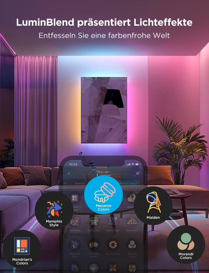 Govee LED Strip 2 Pro Smart RGBIC LED Streifen – 5m Matter