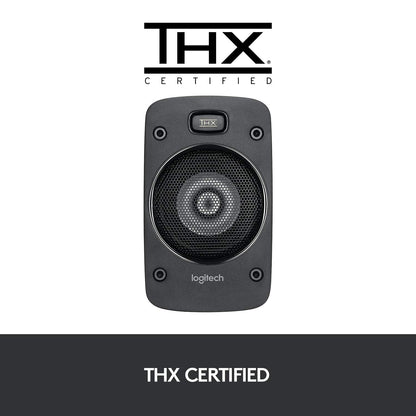 Logitech Z906 5.1 Surround Sound System für Heimkino - Schwarz