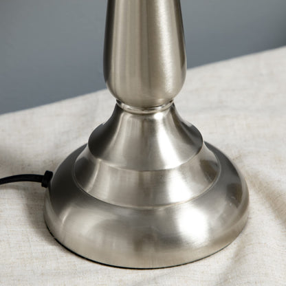 HOMCOM 3er-Lampenset Steh-/Tischleuchten - Vintage Creme