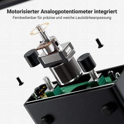 Fosi Audio P4 Mini Preamp Stereo Vorverstärker - 3x RCA