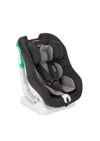 Graco Extend™ LX R129 Reboarder Kindersitz, Midnight Schwarz. Sicherer Rückhalt für Kinder im Auto, rückwärtsgerichtet bis 105 cm.
