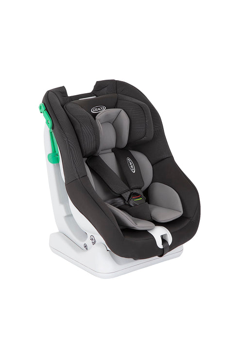Graco Extend™ LX R129 Reboarder Kindersitz, Midnight Schwarz. Sicherer Rückhalt für Kinder im Auto, rückwärtsgerichtet bis 105 cm.