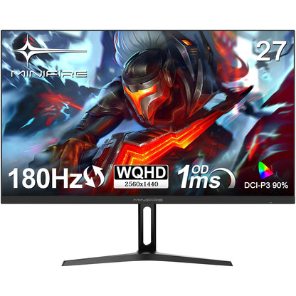 Minifire MFG27F4Q Gaming Monitor - 27 Zoll WQHD 180Hz