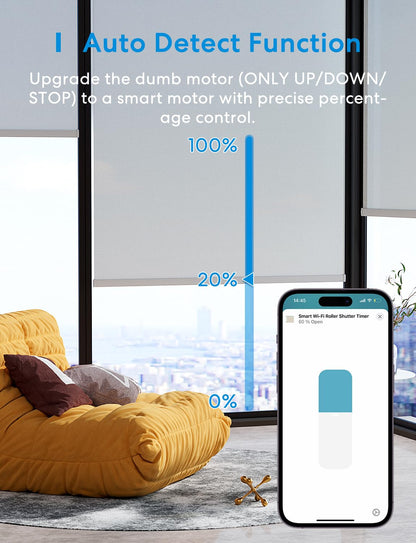 meross WLAN Rolladenschalter HomeKit Alexa Google - 4er Pack