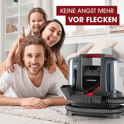 CLEANmaxx Polster- & Teppichreiniger Waschsauger – Kompakt