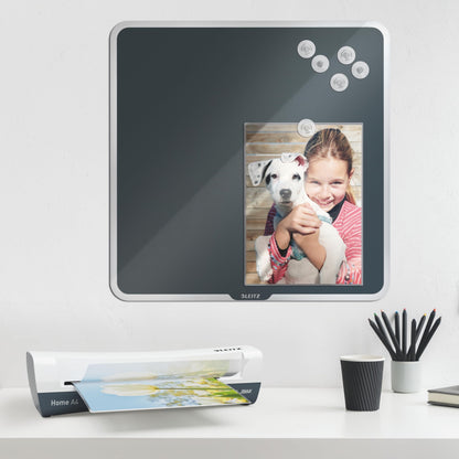 Leitz iLAM Home A4 Laminiergerät Set + 100 Folien 80 mic - Weiss