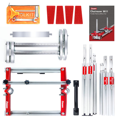 Zozen Mobiles Sägewerk für Kettensäge - Chainsaw Mill 14-36 Zoll