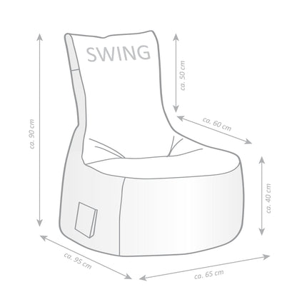 MAGMA Sitzsack Scuba Swing - Anthrazit