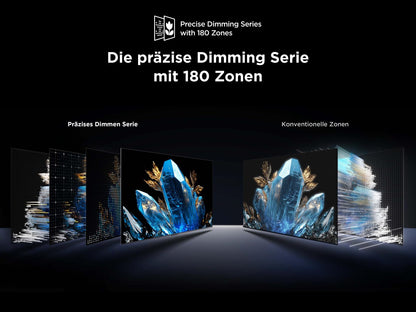 TCL 55Q6C Fernseher - 55 Zoll QLED Mini LED 4K Smart TV