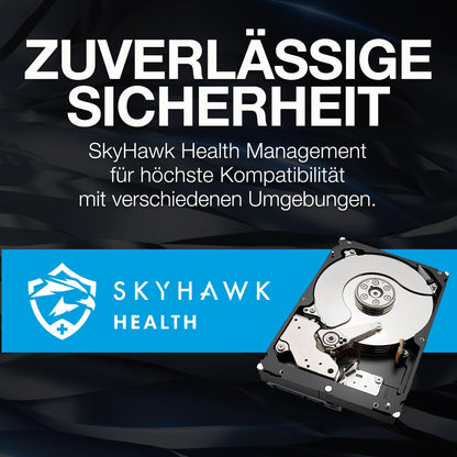 Seagate SkyHawk 6TB Interne Festplatte HDD - ST6000VXZ09