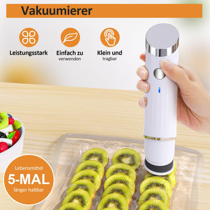FNITAER Vakuumiergerät Gi-001 – Handlicher Vakuumierer mit 30 Beuteln