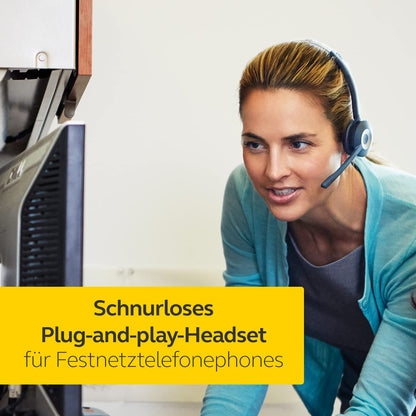Jabra Pro 920 DECT Headset - Mono, Schwarz
