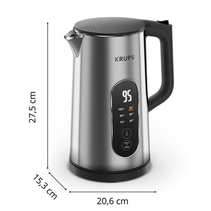 Krups Selection Wasserkocher BW871DF0, 1,7 l, 6 Temperaturen