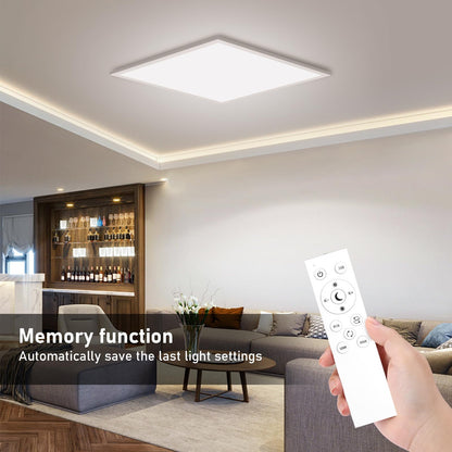 Oraymin LED Panel Deckenleuchte - RGB Dimmbar 45x45 cm